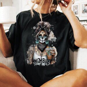 Mombie girl T shirt, shirt Sarcasm, Sleeve Funny Adult Shirt